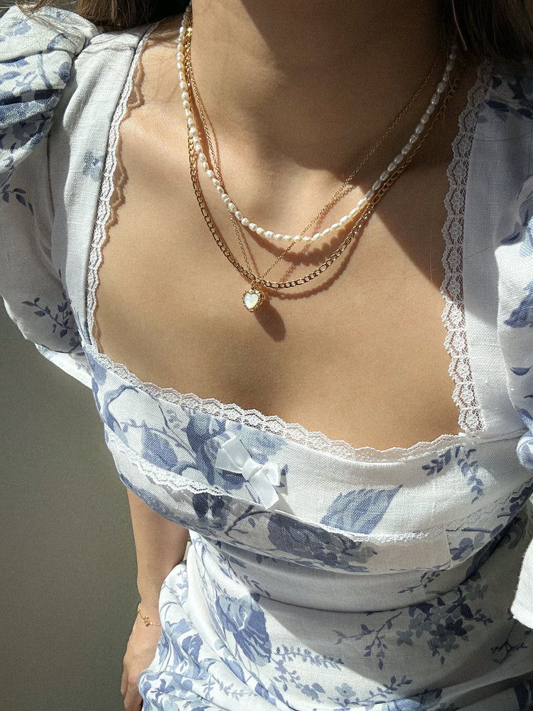 Bubble Heart Necklace