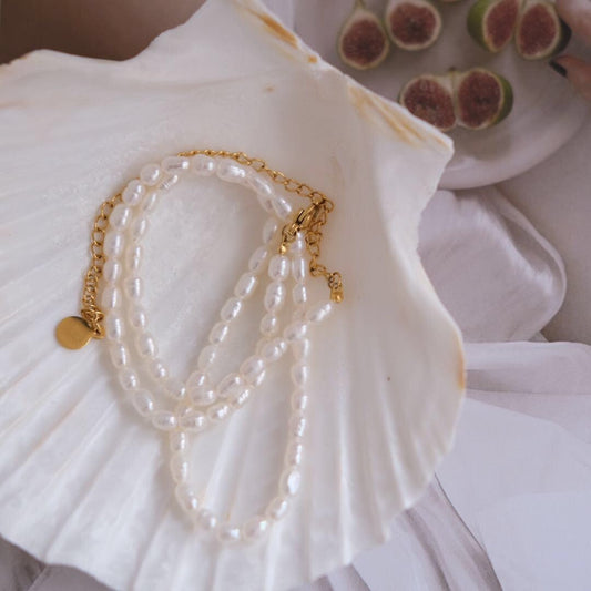 Genuine Fresh Water Pearl Necklace