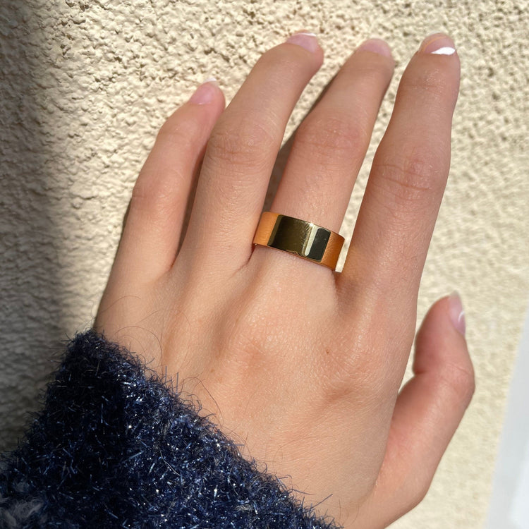 Flat Band Ring